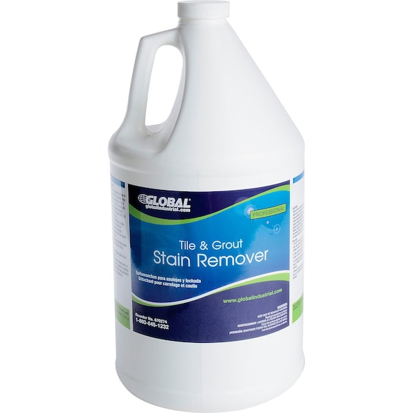 Tile & Grout Stain Remover, 1 Gallon Bottles, 4PK
